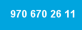 970 670 26 11 970 670 26 11